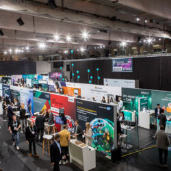 The exhibition area of the Accounting Summit _MG_6668